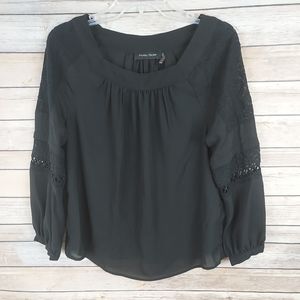 ❤Ivanka Trump Medium Black Blouse